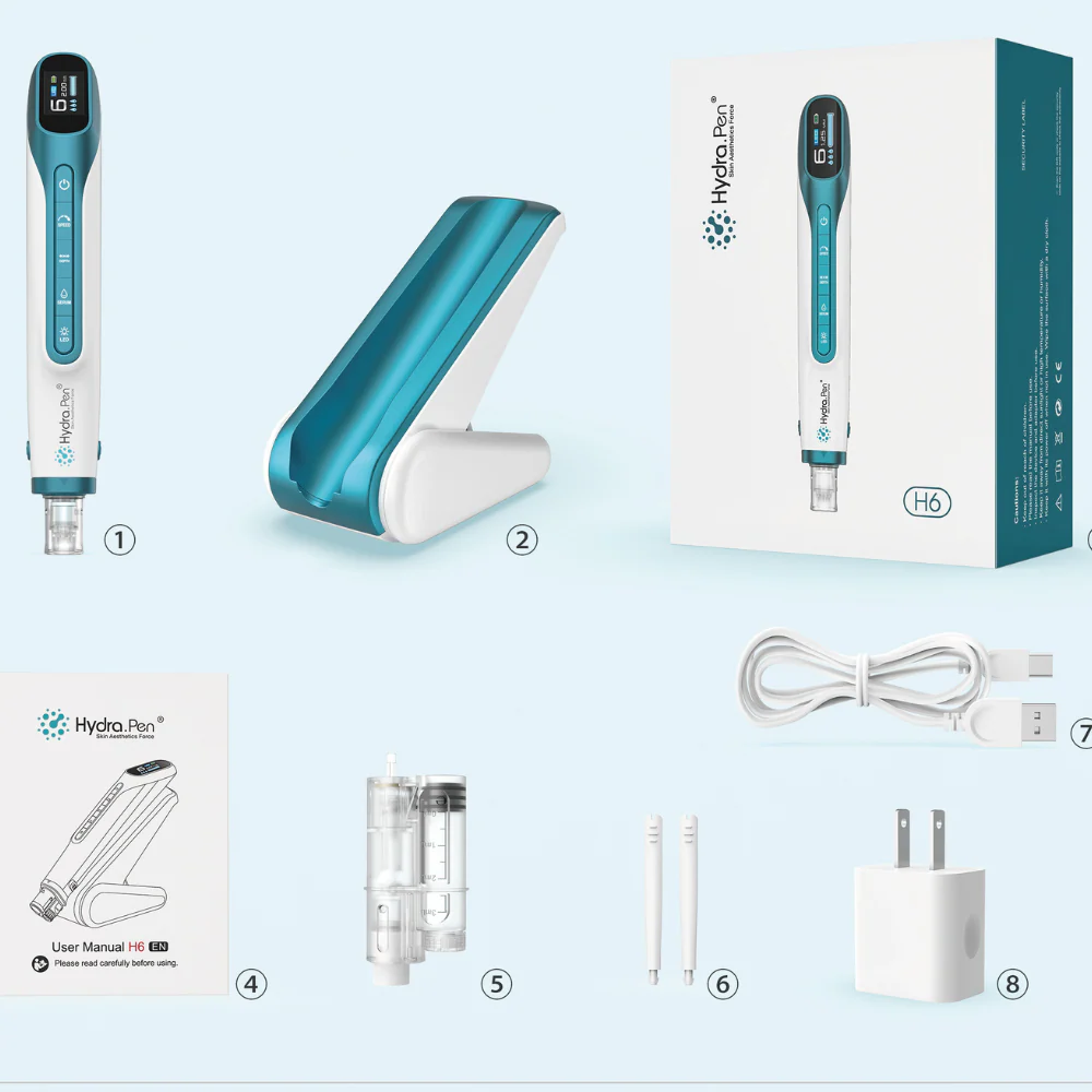 *NEW* Hydra Pen H6 Advanced Serum Infusion Microneedling Pen with Light Therapy - Image 15