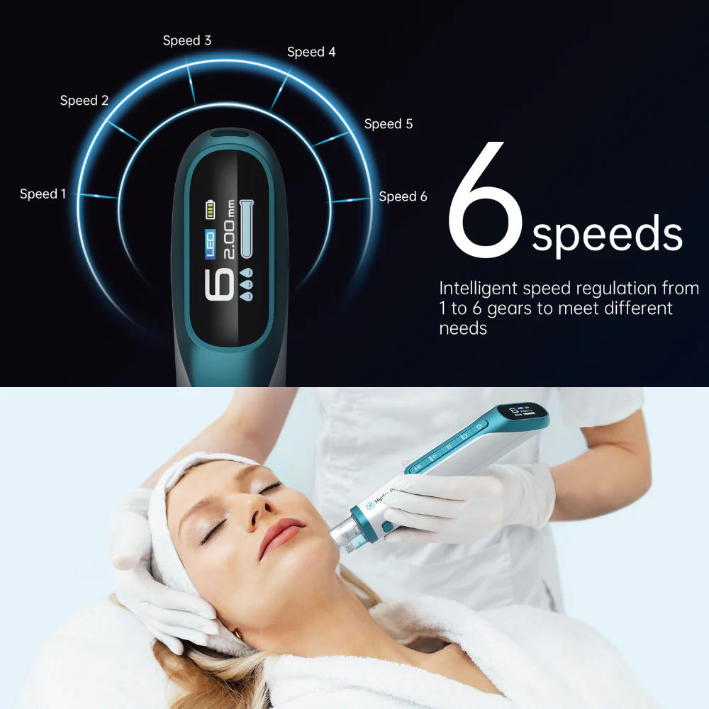 *NEW* Hydra Pen H6 Advanced Serum Infusion Microneedling Pen with Light Therapy - Image 9