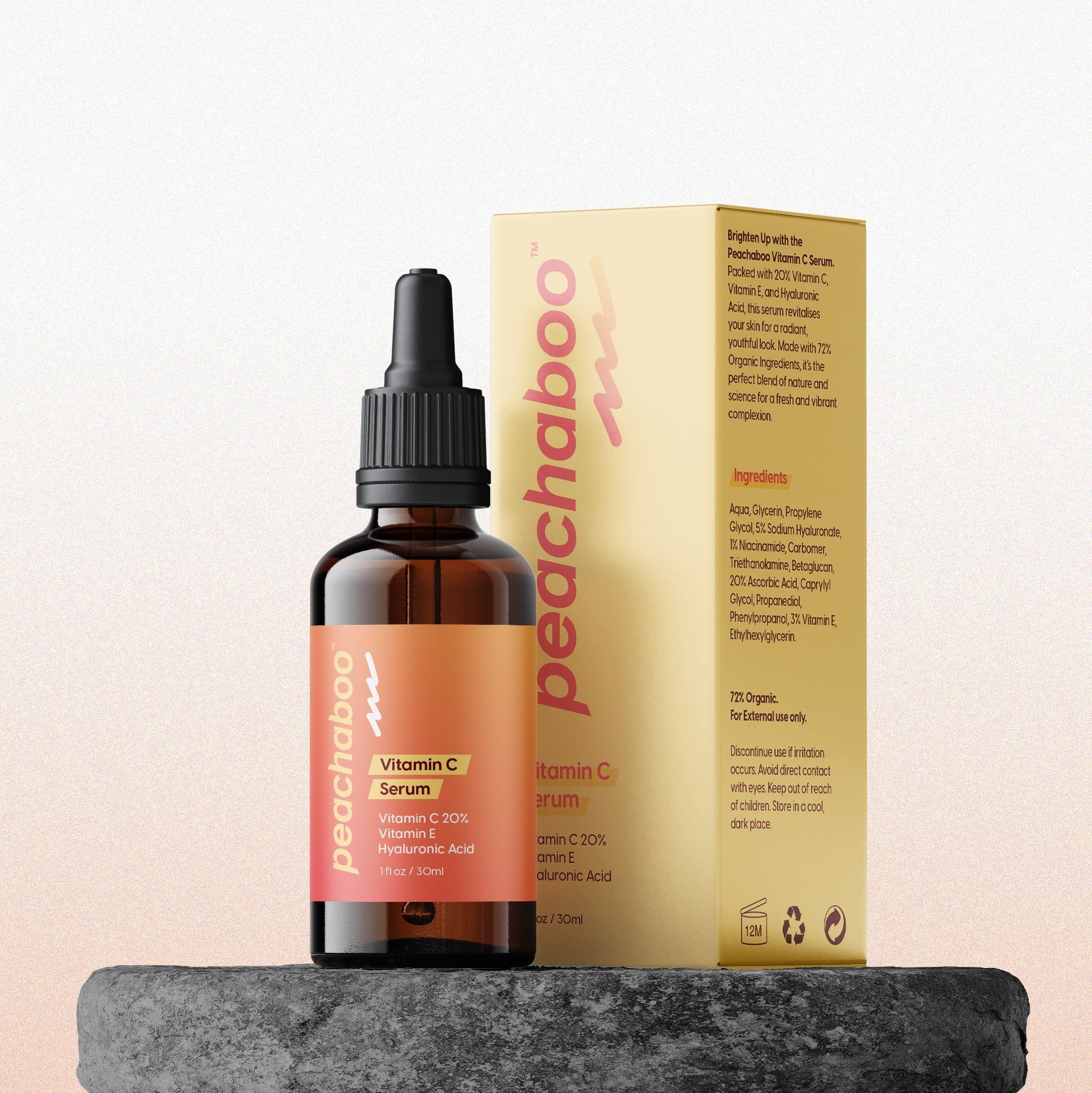 Peachaboo Vitamin C Serum 30ml - Image 3